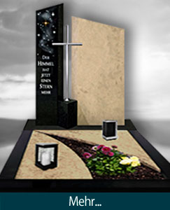 Grabstein - Moderne Art Grabstein - Moderne Art