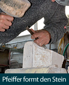 Pfeiffer - Steinmetz-Meisterbetrieb - Grabsteine, Natursteine, Denkmale Pfeiffer - Steinmetz-Meisterbetrieb - Grabsteine, Natursteine, Denkmale